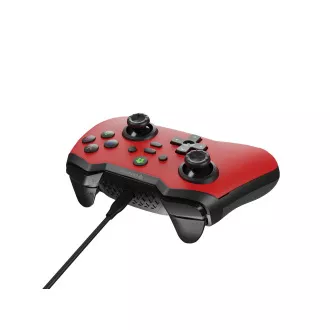Gamepad cu fir Genesis MANGAN 300, pentru PC/Switch/Mobil, roșu