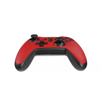 Gamepad cu fir Genesis MANGAN 300, pentru PC/Switch/Mobil, roșu