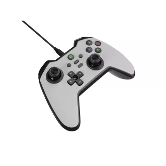 Gamepad cu fir Genesis MANGAN 300, pentru PC/Switch/Mobil, alb