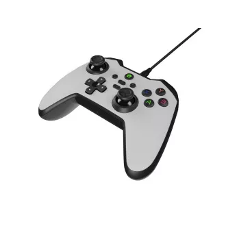 Gamepad cu fir Genesis MANGAN 300, pentru PC/Switch/Mobil, alb