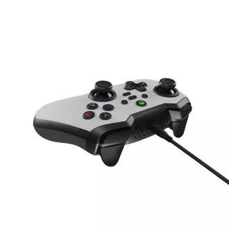 Gamepad cu fir Genesis MANGAN 300, pentru PC/Switch/Mobil, alb