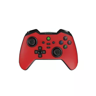 Gamepad wireless Genesis MANGAN 400 pentru PC/Switch/Mobil, roșu