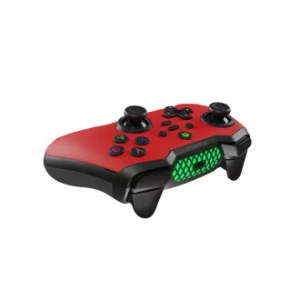 Gamepad wireless Genesis MANGAN 400 pentru PC/Switch/Mobil, roșu