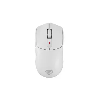Mouse pentru jocuri Genesis ZIRCON 500/Gaming/Optic/10.000 DPI/USB+BT/Alb