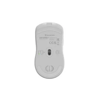 Mouse pentru jocuri Genesis ZIRCON 500/Gaming/Optic/10.000 DPI/USB+BT/Alb
