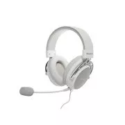 Căști gaming cu microfon Genesis TORON 301/Stereo/Jack/Wire/Stand/Alb