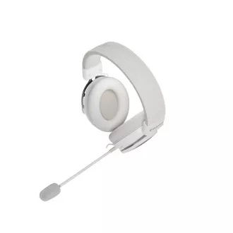 Căști gaming cu microfon Genesis TORON 301/Stereo/Jack/Wire/Stand/Alb