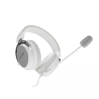 Căști gaming cu microfon Genesis TORON 301/Stereo/Jack/Wire/Stand/Alb