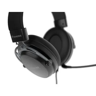 Căști de gaming Genesis TORON 301/Stereo/Jack/Cablat/Suport/Negru Căști de gaming Genesis TORON 301/Stereo/Jack/Cablat/Suport/Negru