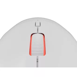Mouse de gaming wireless Genesis ZIRCON XIII/Gaming/Optic/26.000 DPI/Wireless USB/Alb