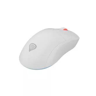 Mouse de gaming wireless Genesis ZIRCON XIII/Gaming/Optic/26.000 DPI/Wireless USB/Alb