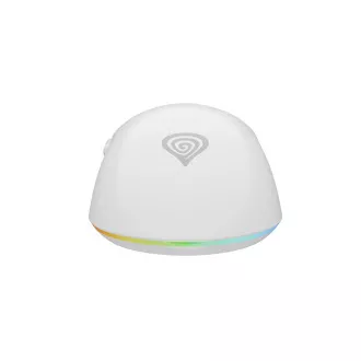 Mouse de gaming wireless Genesis ZIRCON XIII/Gaming/Optic/26.000 DPI/Wireless USB/Alb