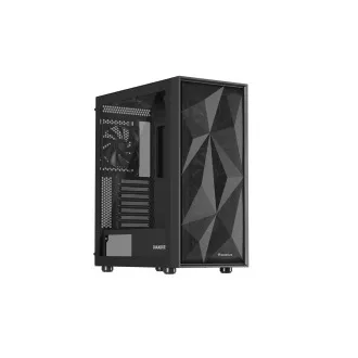 Carcasa computer Genesis DIAXID 605F/Midi Tower/Transpar./Negru