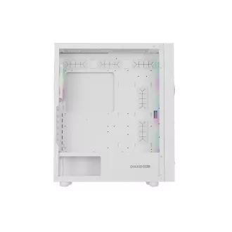 Carcasa computer Genesis DIAXID 605 ARGB/Midi Tower/Transpar./Alb