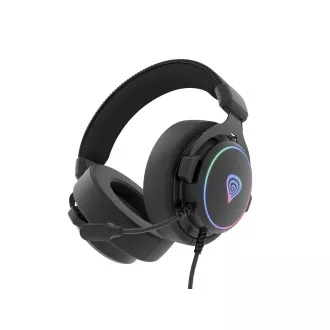 Căști de gaming Genesis NEON 764/7.1/USB/cu fir/Suport/Negru Căști de gaming Genesis NEON 764/7.1/USB/cu fir/Suport/Negru