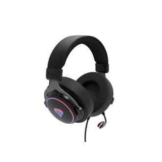 Căști de gaming Genesis NEON 764/7.1/USB/cu fir/Suport/Negru Căști de gaming Genesis NEON 764/7.1/USB/cu fir/Suport/Negru