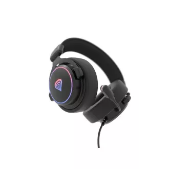 Căști de gaming Genesis NEON 764/7.1/USB/cu fir/Suport/Negru Căști de gaming Genesis NEON 764/7.1/USB/cu fir/Suport/Negru