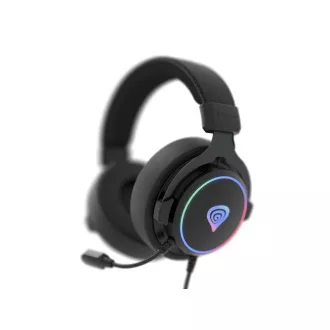 Căști de gaming Genesis NEON 764/7.1/USB/cu fir/Suport/Negru Căști de gaming Genesis NEON 764/7.1/USB/cu fir/Suport/Negru