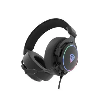 Căști de gaming Genesis NEON 764/7.1/USB/cu fir/Suport/Negru Căști de gaming Genesis NEON 764/7.1/USB/cu fir/Suport/Negru