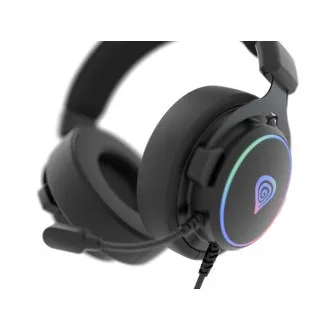Căști de gaming Genesis NEON 764/7.1/USB/cu fir/Suport/Negru Căști de gaming Genesis NEON 764/7.1/USB/cu fir/Suport/Negru