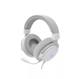 Căști gaming cu microfon Genesis NEON 764/7.1/USB/Fired/Stand/Alb Căști gaming cu microfon Genesis NEON 764/7.1/USB/Fired/Stand/Alb