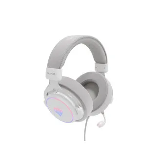 Căști gaming cu microfon Genesis NEON 764/7.1/USB/Fired/Stand/Alb