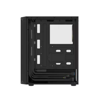 Carcasa PC Fury SHOBO/Midi Tower/Transpar./Negru