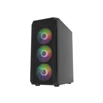 Carcasa PC Fury SHOBO/Midi Tower/Transpar./Negru