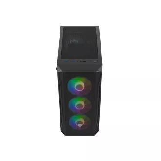 Carcasa PC Fury SHOBO/Midi Tower/Transpar./Negru