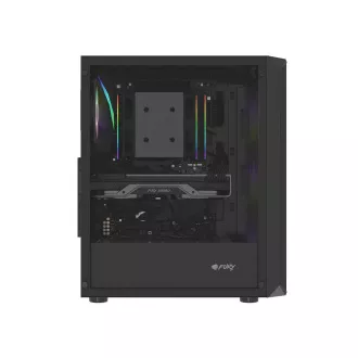 Carcasa PC Fury SHOBO/Midi Tower/Transpar./Negru