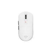 Mouse pentru jocuri Genesis ZIRCON 660/Gaming/Optic/12.000 DPI/Fired/Wireless/Alb