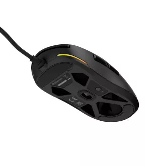 Mouse pentru jocuri Genesis KRYPTON 660/Gaming/Optic/12.000 DPI/USB-A cu fir/Negru