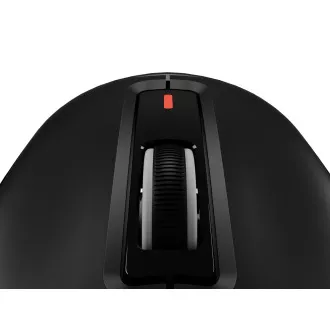 Mouse de gaming Genesis ZIRCON 660/Gaming/Optic/12.000 DPI/Fired/Wireless/Negru