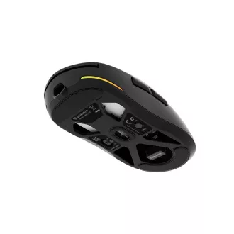 Mouse de gaming Genesis ZIRCON 660/Gaming/Optic/12.000 DPI/Fired/Wireless/Negru