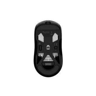 Mouse de gaming Genesis ZIRCON 660/Gaming/Optic/12.000 DPI/Fired/Wireless/Negru