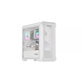 Carcasă computer Genesis IRID 503 ARGB LITE/Mini Tower/Transparentă/Albă Carcasă computer Genesis IRID 503 ARGB LITE/Mini Tower/Transparentă/Albă