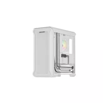Carcasă computer Genesis IRID 503 ARGB LITE/Mini Tower/Transparentă/Albă Carcasă computer Genesis IRID 503 ARGB LITE/Mini Tower/Transparentă/Albă