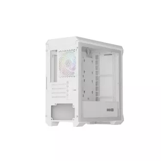 Carcasă computer Genesis IRID 503 ARGB LITE/Mini Tower/Transparentă/Albă Carcasă computer Genesis IRID 503 ARGB LITE/Mini Tower/Transparentă/Albă