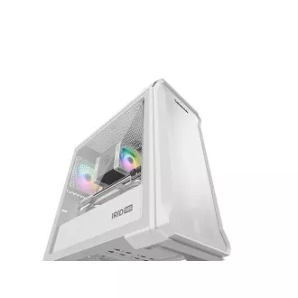 Carcasă computer Genesis IRID 503 ARGB LITE/Mini Tower/Transparentă/Albă Carcasă computer Genesis IRID 503 ARGB LITE/Mini Tower/Transparentă/Albă