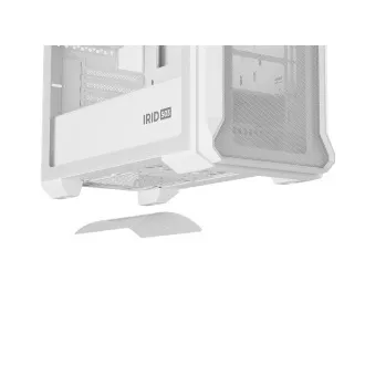 Carcasă computer Genesis IRID 503 ARGB LITE/Mini Tower/Transparentă/Albă Carcasă computer Genesis IRID 503 ARGB LITE/Mini Tower/Transparentă/Albă