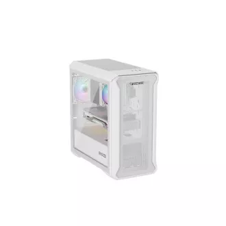 Carcasă computer Genesis IRID 503 ARGB LITE/Mini Tower/Transparentă/Albă Carcasă computer Genesis IRID 503 ARGB LITE/Mini Tower/Transparentă/Albă