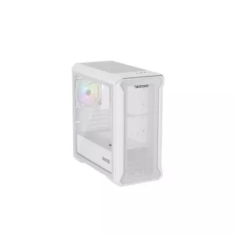 Carcasă computer Genesis IRID 503 ARGB LITE/Mini Tower/Transparentă/Albă Carcasă computer Genesis IRID 503 ARGB LITE/Mini Tower/Transparentă/Albă