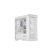 Carcasă computer Genesis IRID 503 ARGB LITE/Mini Tower/Transparentă/Albă