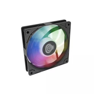 Ventilator Genesis OXAL 120 ARGB, Negru