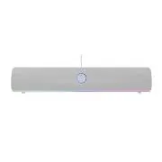 Soundbar de gaming Genesis HELIUM 312BT/Alb/Stereo/10W