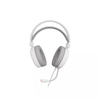 Căști de gaming cu microfon Genesis NEON 613 G2/Jack/Stand/alb