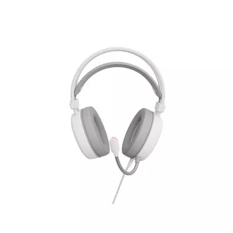 Căști de gaming cu microfon Genesis NEON 613 G2/Jack/Stand/alb