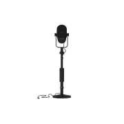 Microfon de streaming Genesis RADIUM 750D, USB/XLR, stativ