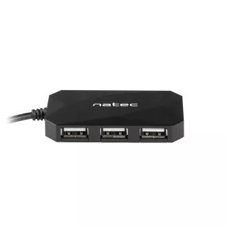Hub Natec Locust 4x HUB USB 2.0, negru