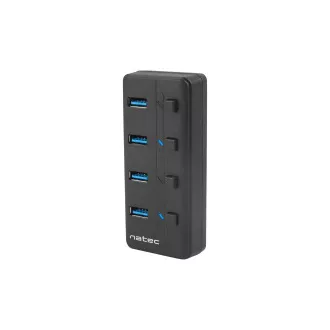 Hub activ Natec Mantis 2 cu funcție de încărcare 4x HUB USB 3.0, comutator de alimentare, adaptor de alimentare Hub activ Natec Mantis 2 cu funcție de încărcare 4x HUB USB 3.0, comutator de alimentare, adaptor de alimentare